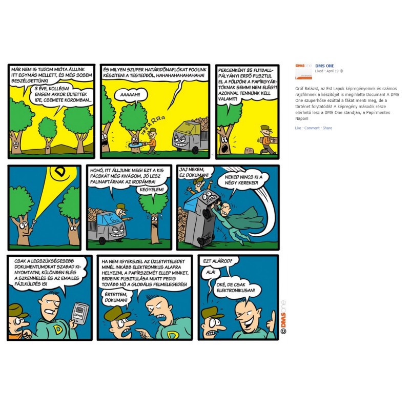 Papírmentes nap – Mindenki lehet egy kicsit hős! 250